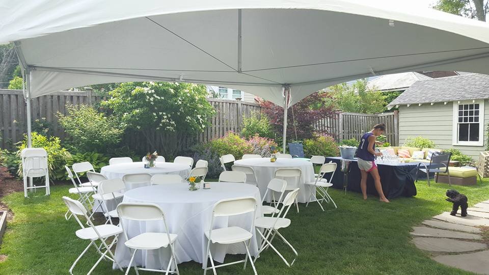 40 Person Tent Rental Package