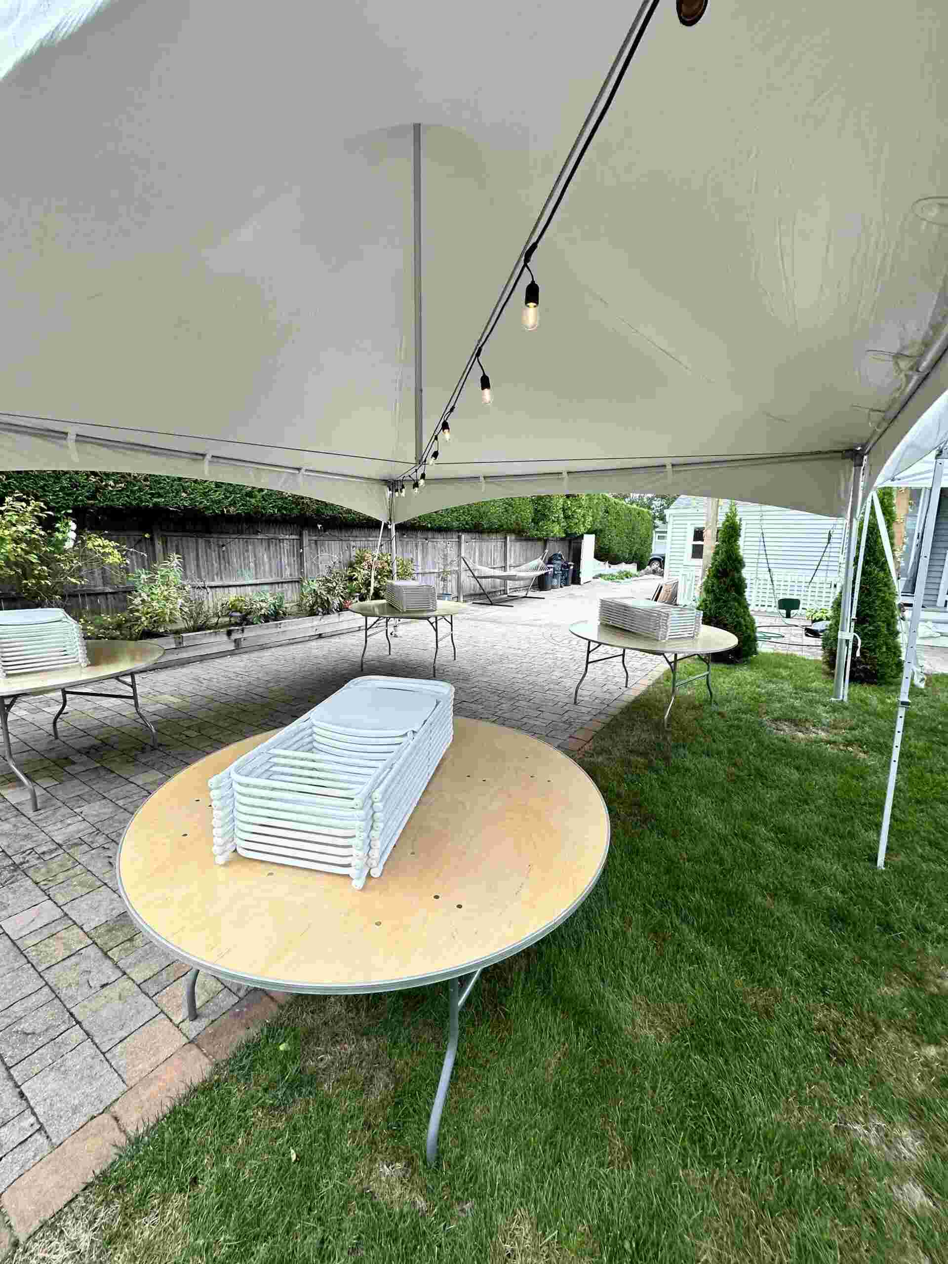 tent rental services in Huntington